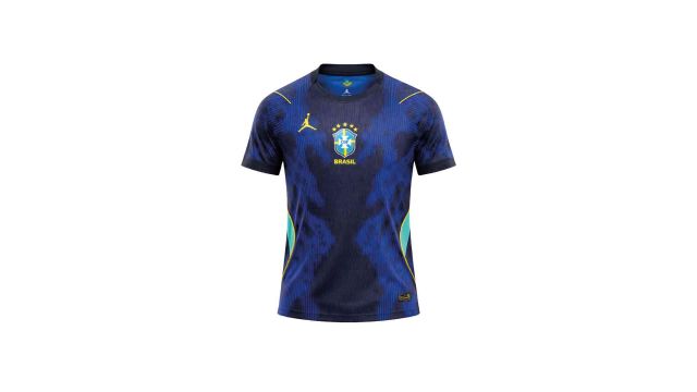 Brazil World Cup Away Jersey Player Version Jersey Half Sleeve 2026
